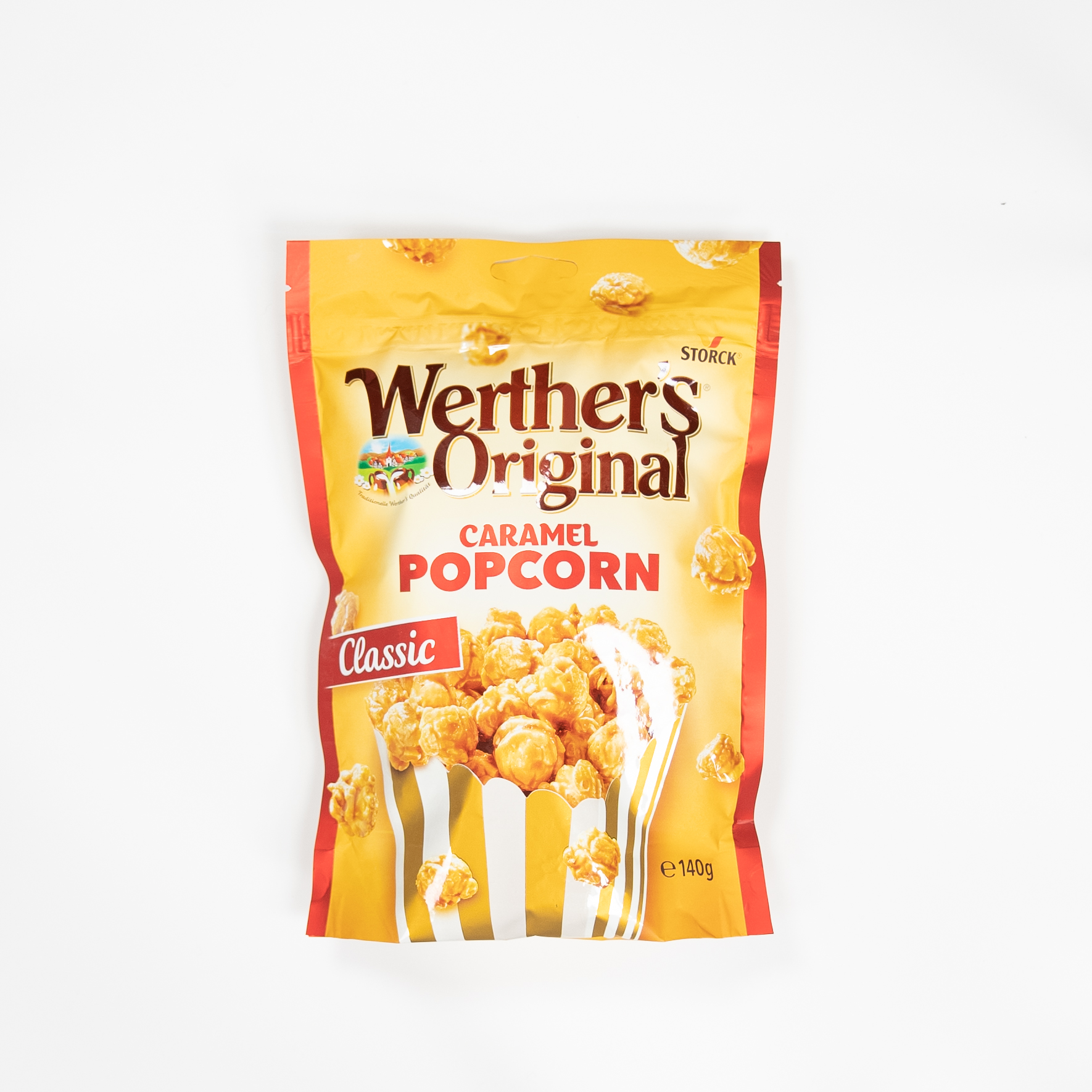 Se Werthers original caramel popcorn hos Honning-krukken.dk