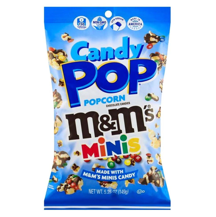 Billede af candy pop popcorn m&ms minis 149g
