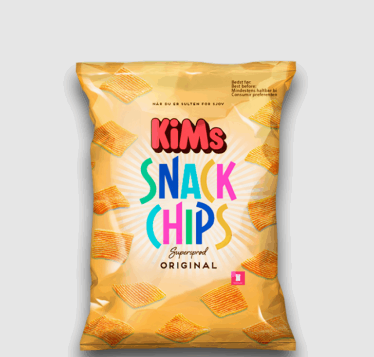 kims Snack Chips Original 160g - Honningkrukken