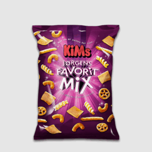kims chips Jørgens Favoritmix 140g